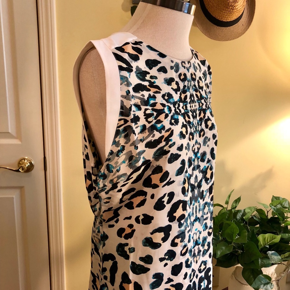 Brochu Walker Silk Animal Print Dress - Picture 2 of 8